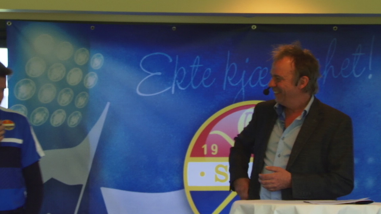 Toro og Rune på sponsorlunch